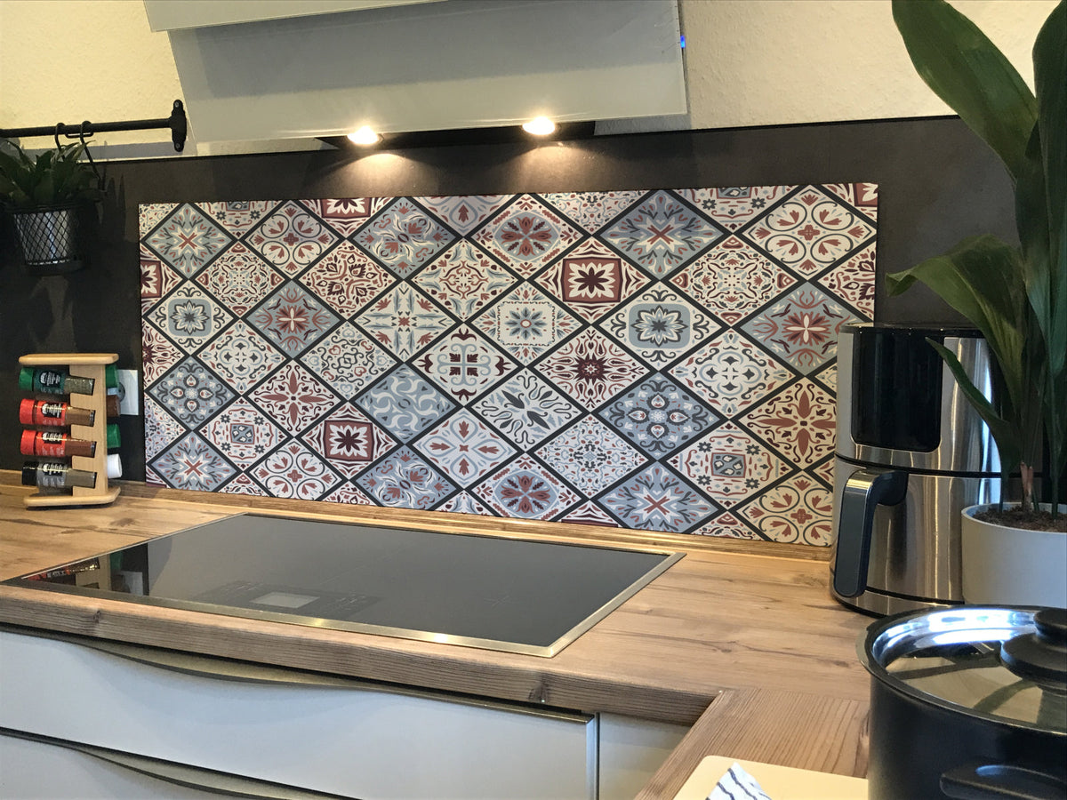 Spritzschutz Küche Patchwork