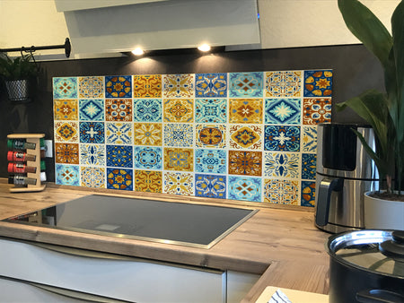 Spritzschutz Küche Patchwork