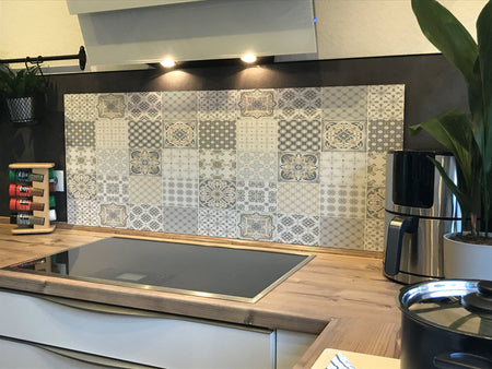 Spritzschutz Küche Patchwork