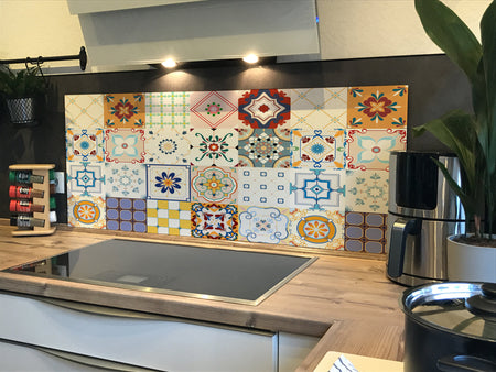 Spritzschutz Küche Patchwork