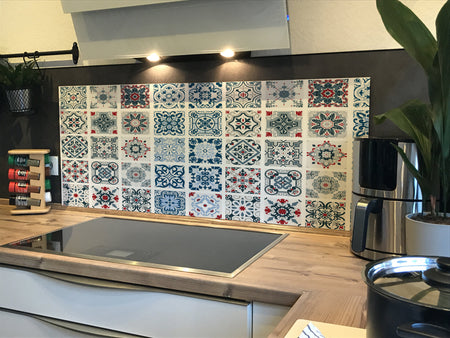 Spritzschutz Küche Patchwork