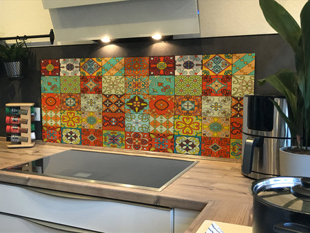 Spritzschutz Küche Patchwork