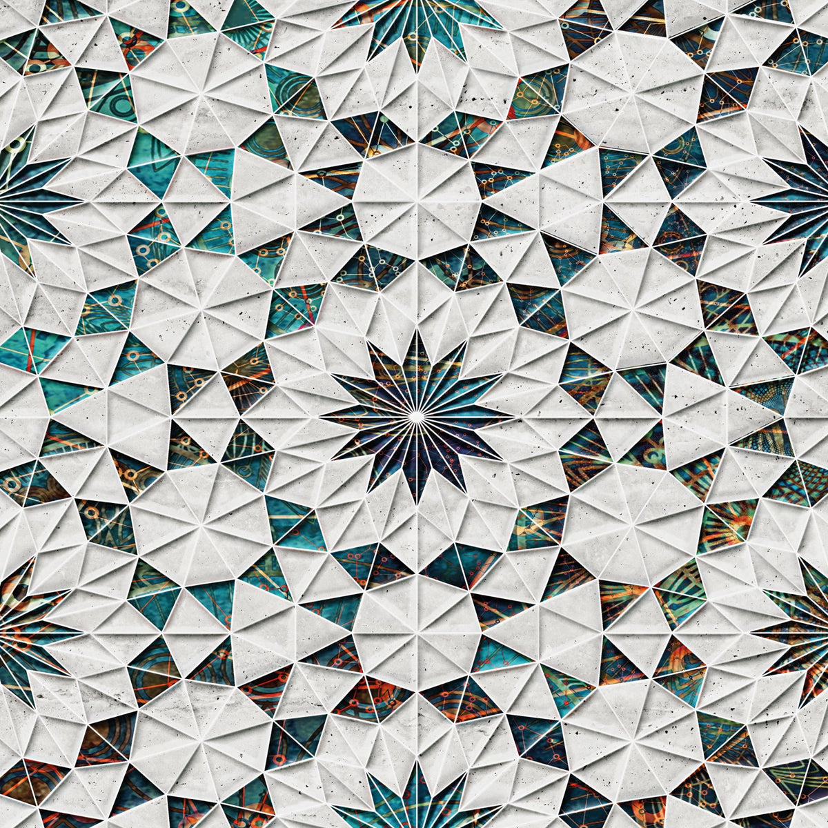 Spritzschutz Küche Patchwork