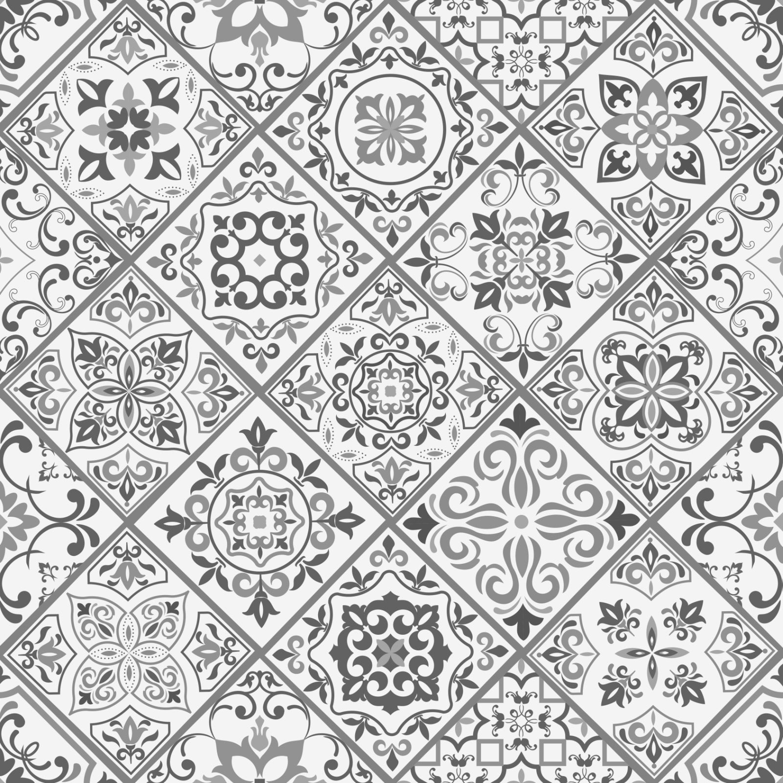 Toilettenrückwand Patchwork