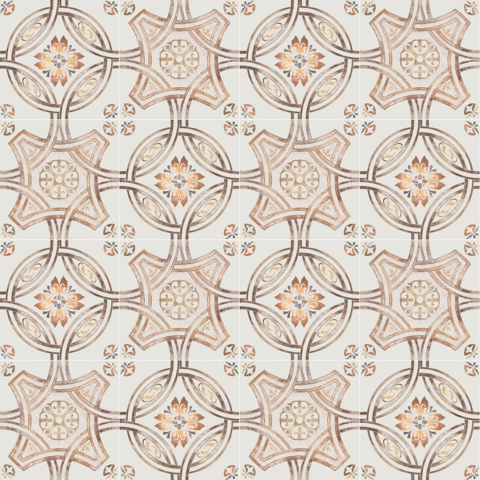 Toilettenrückwand Patchwork