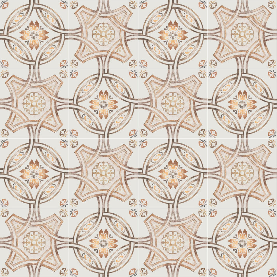 Toilettenrückwand Patchwork