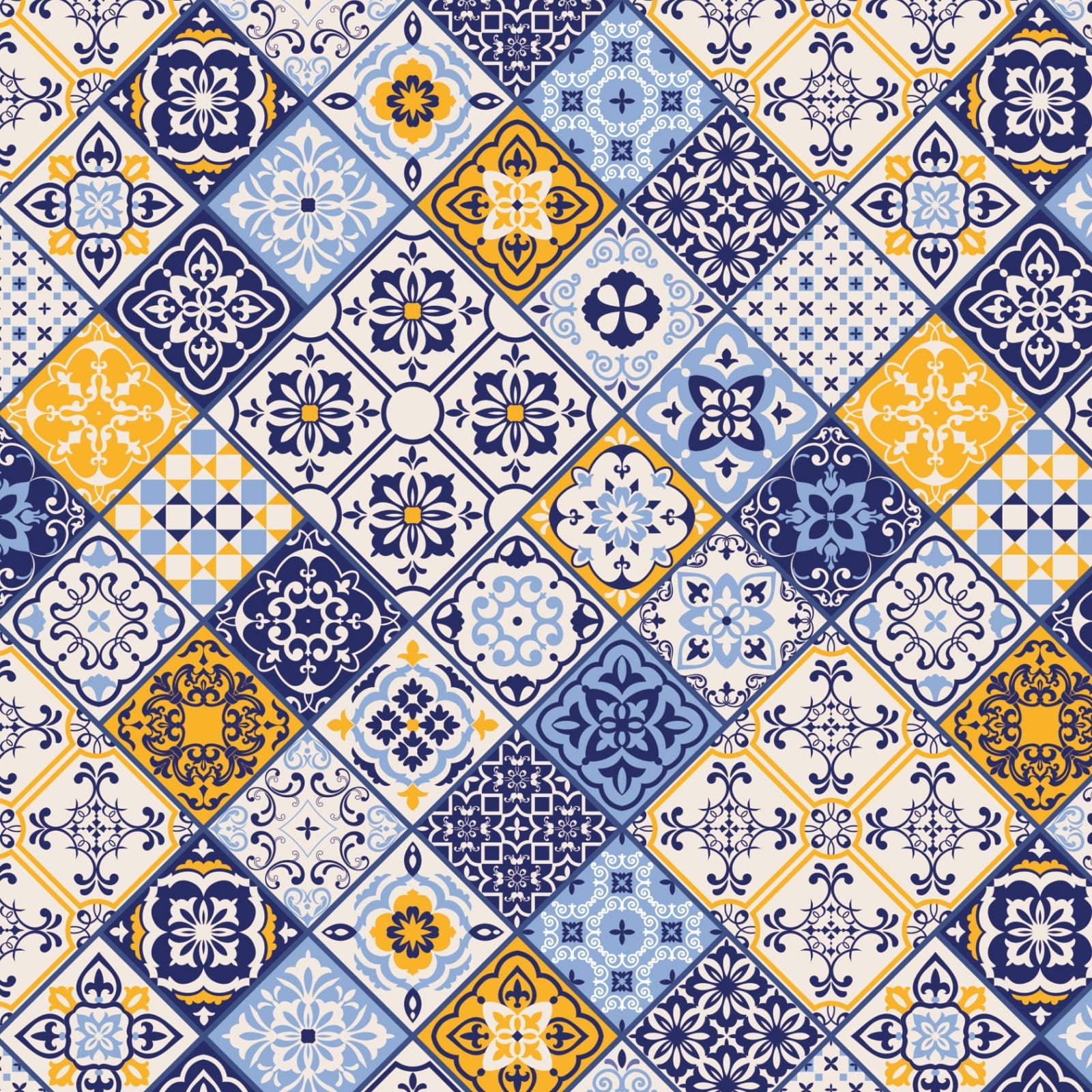 Toilettenrückwand Patchwork