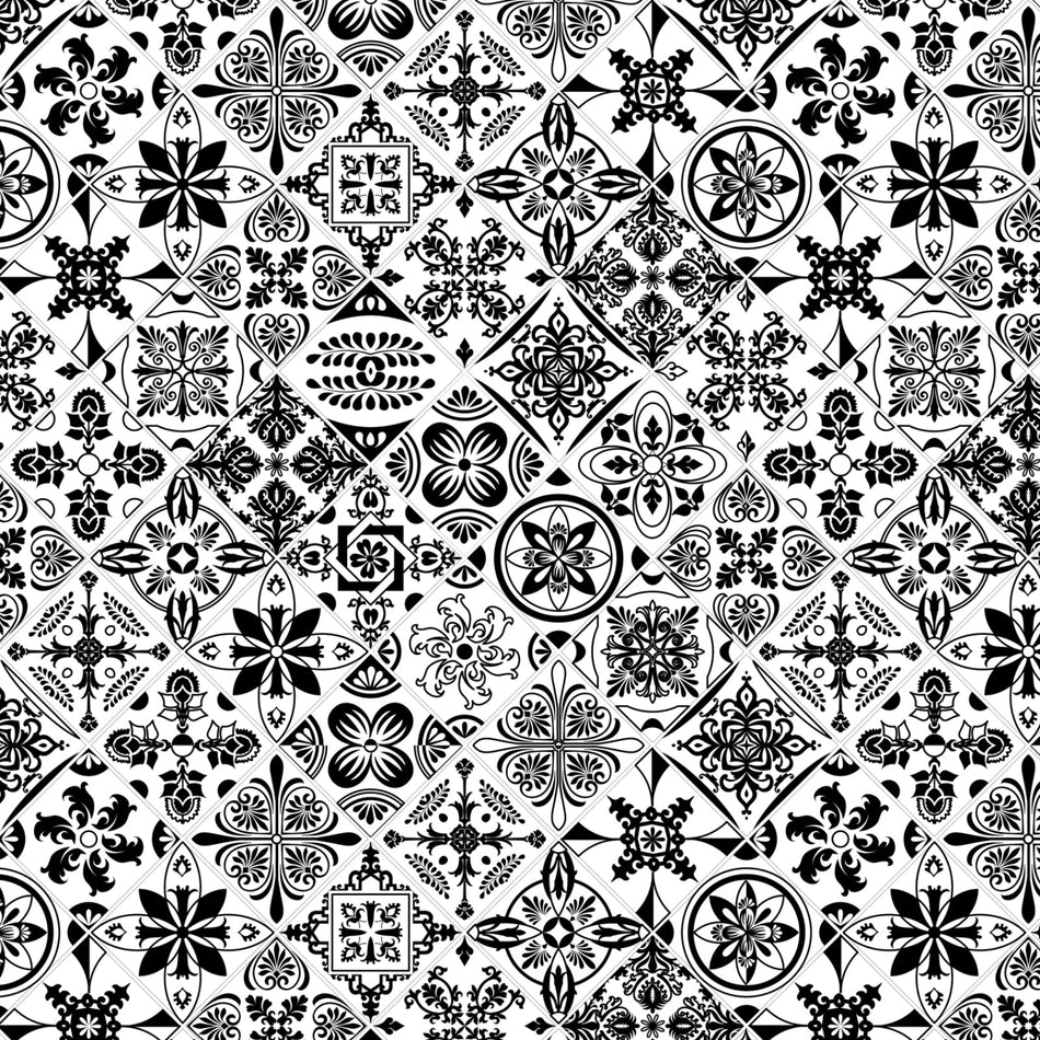 Toilettenrückwand Patchwork