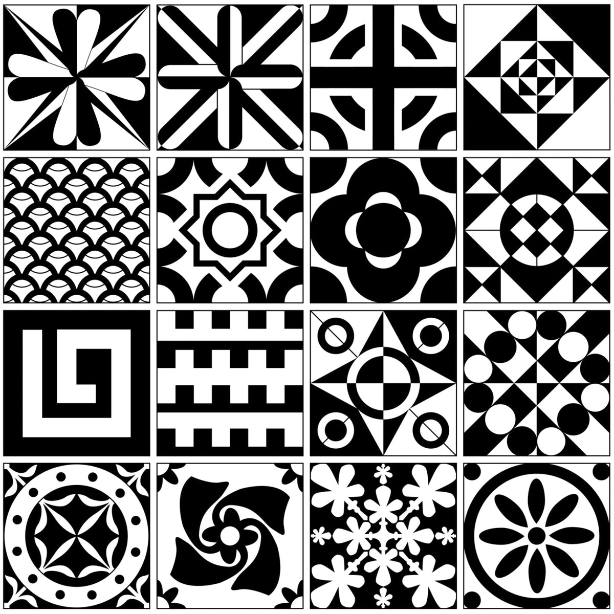 Toilettenrückwand Patchwork