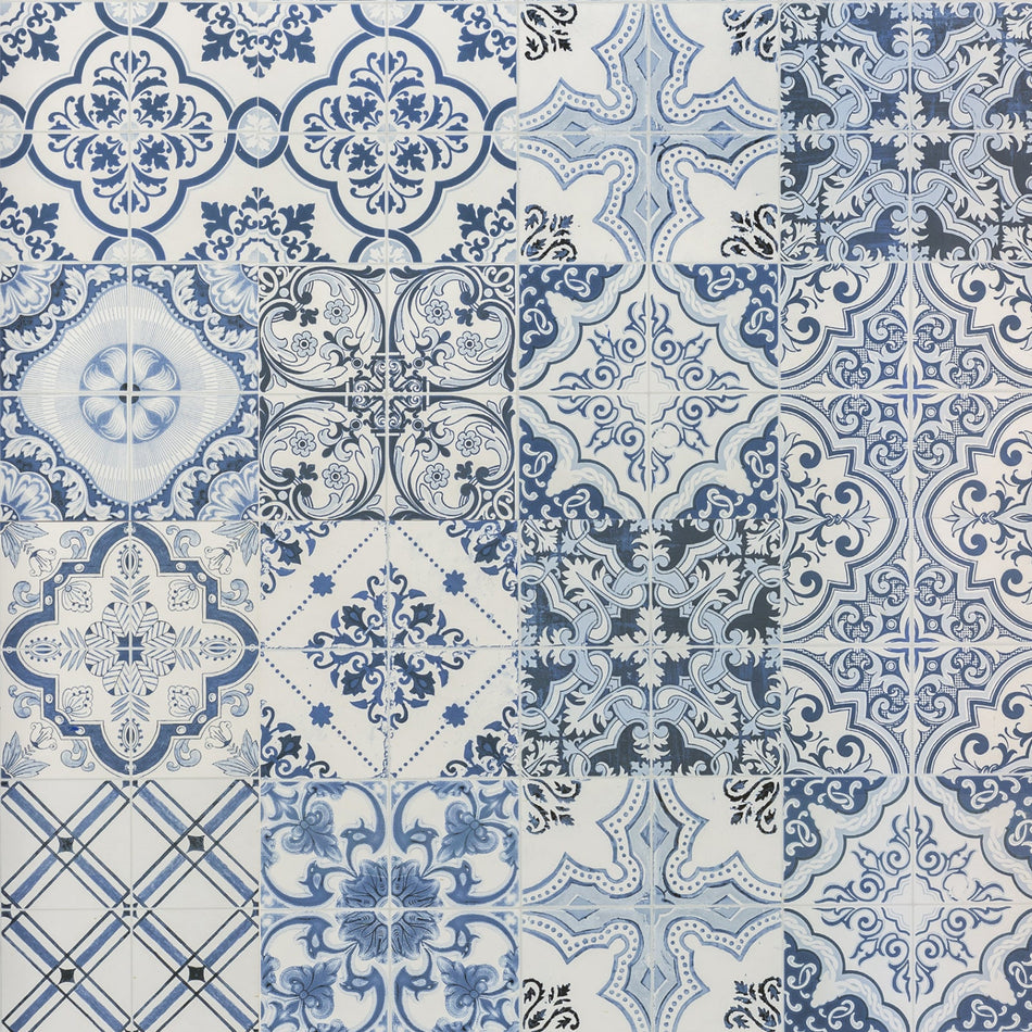 Toilettenrückwand Patchwork