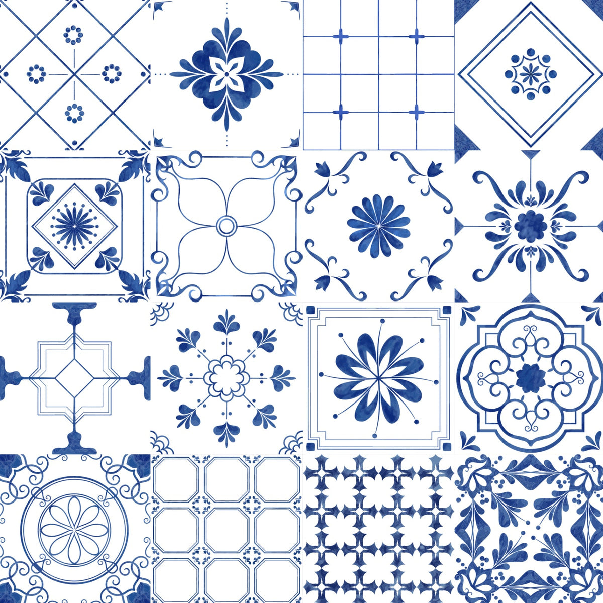 Toilettenrückwand Patchwork