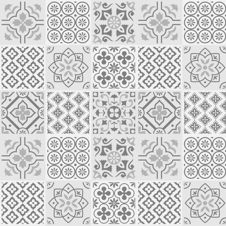 Toilettenrückwand Patchwork