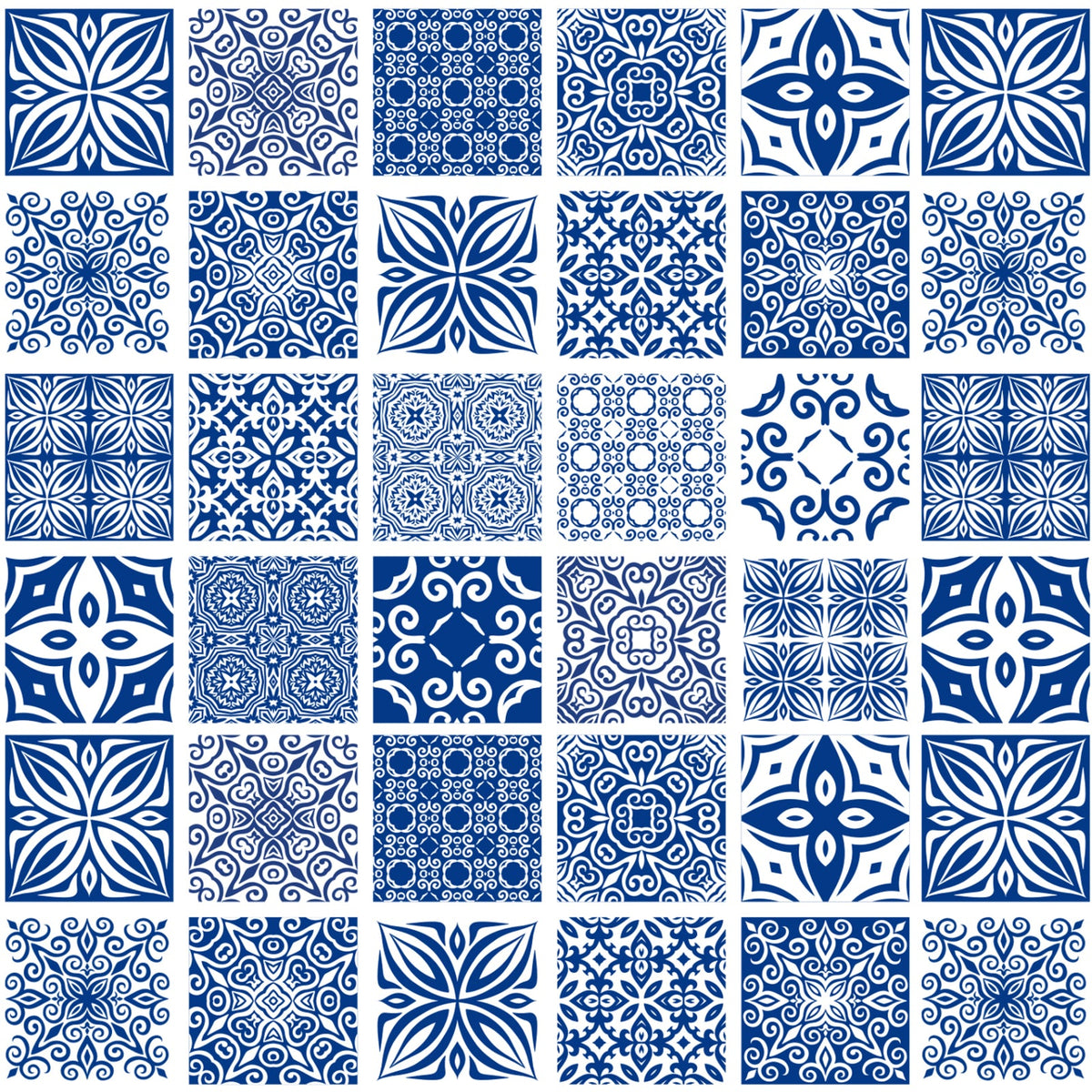 Toilettenrückwand Patchwork