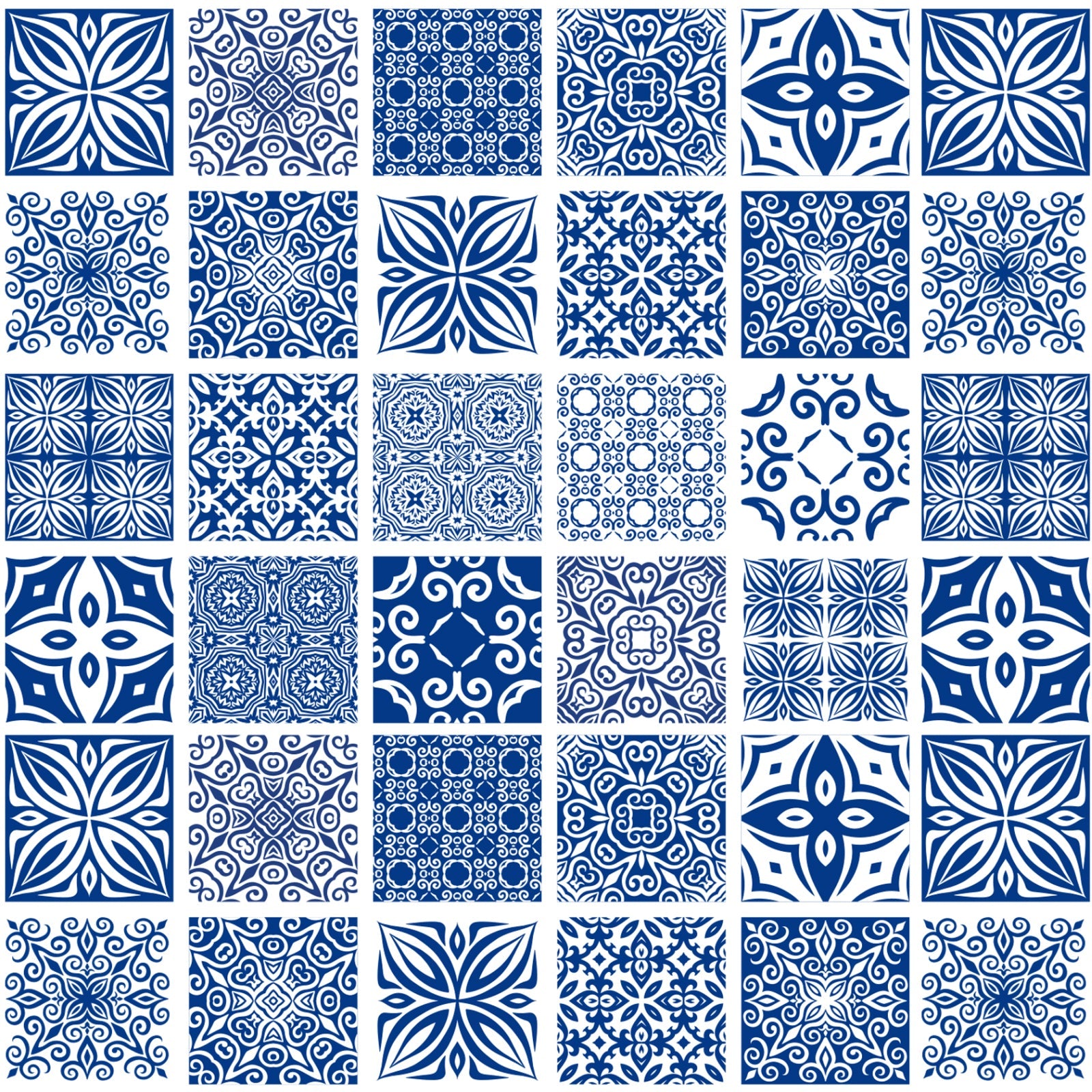 Toilettenrückwand Patchwork