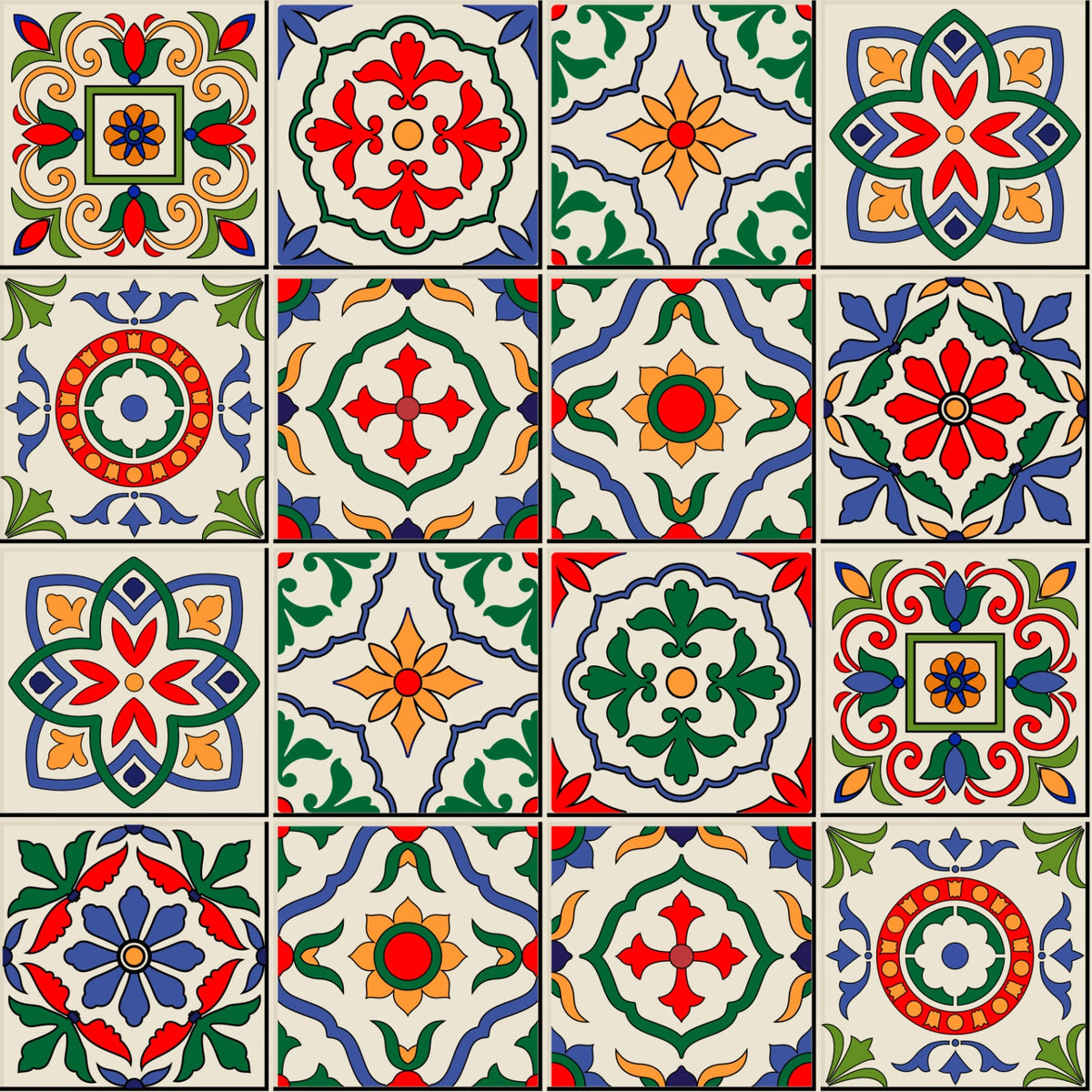 Waschbeckenrückwand Patchwork