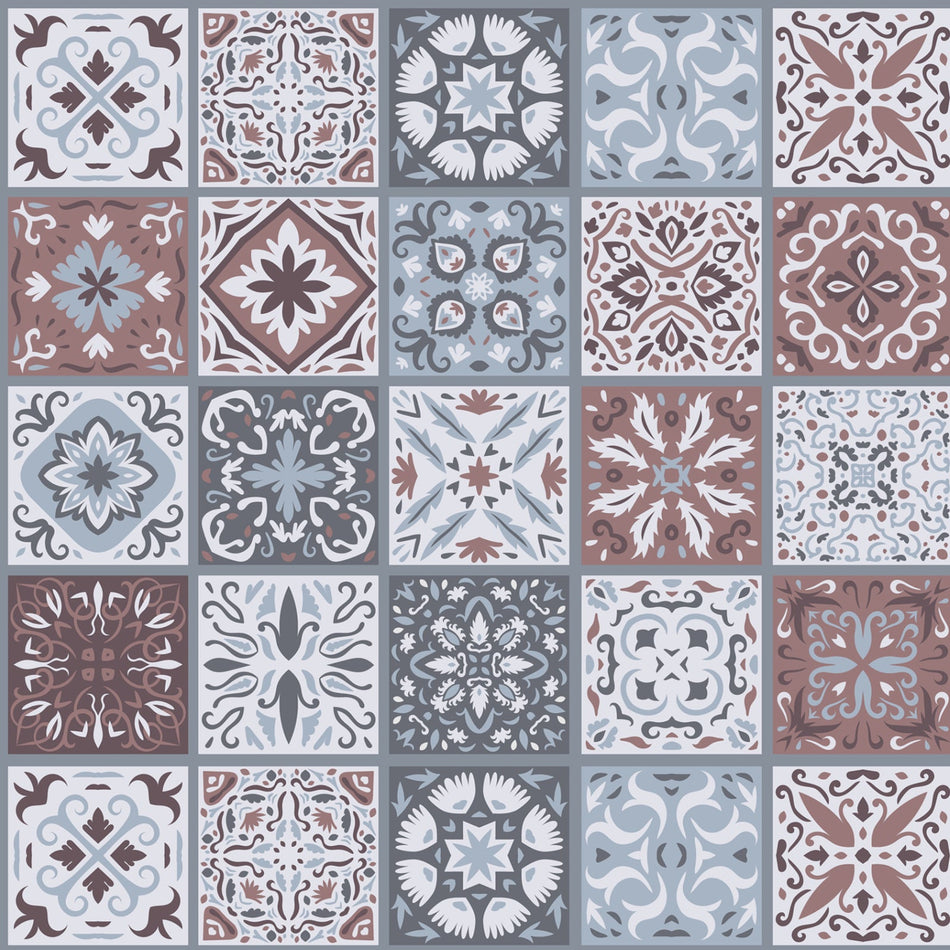 Waschbeckenrückwand Patchwork