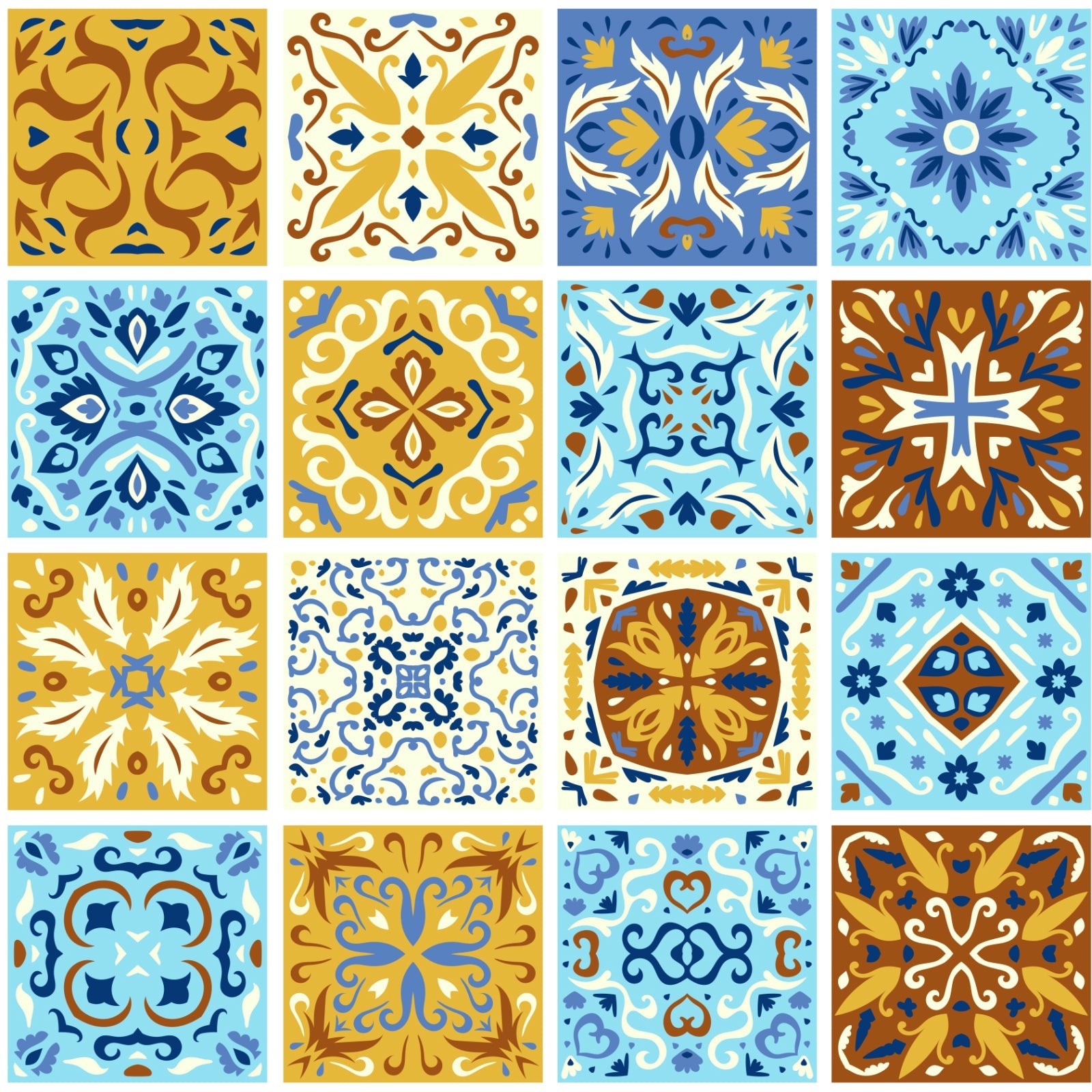 Waschbeckenrückwand Patchwork