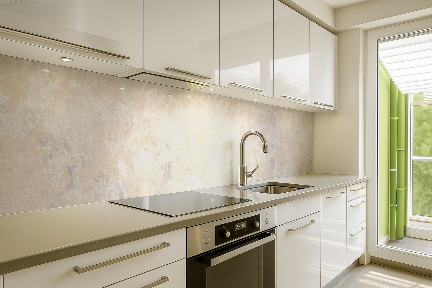 Spritzschutz Küche Betonoptik