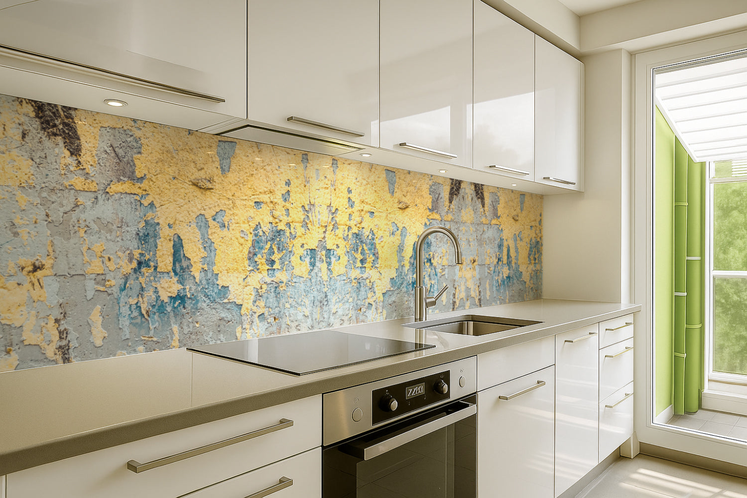Spritzschutz Küche Betonoptik