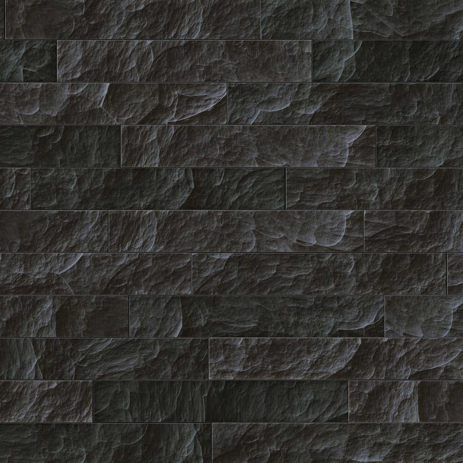 Badrückwand Steinoptik