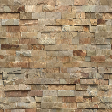 Badrückwand Steinoptik