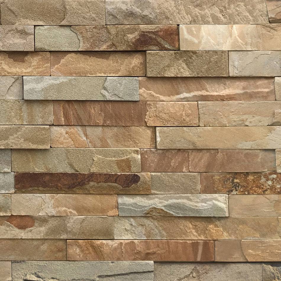 Badrückwand Steinoptik