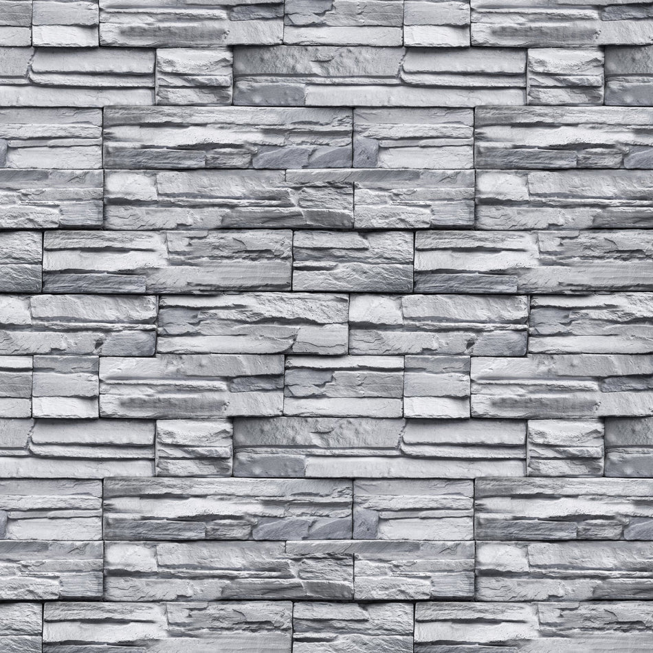 Badrückwand Steinoptik