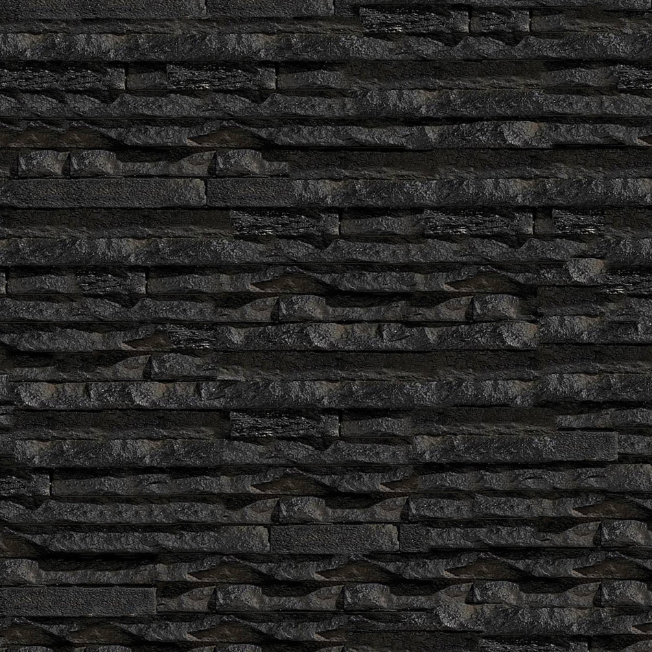 Badrückwand Steinoptik