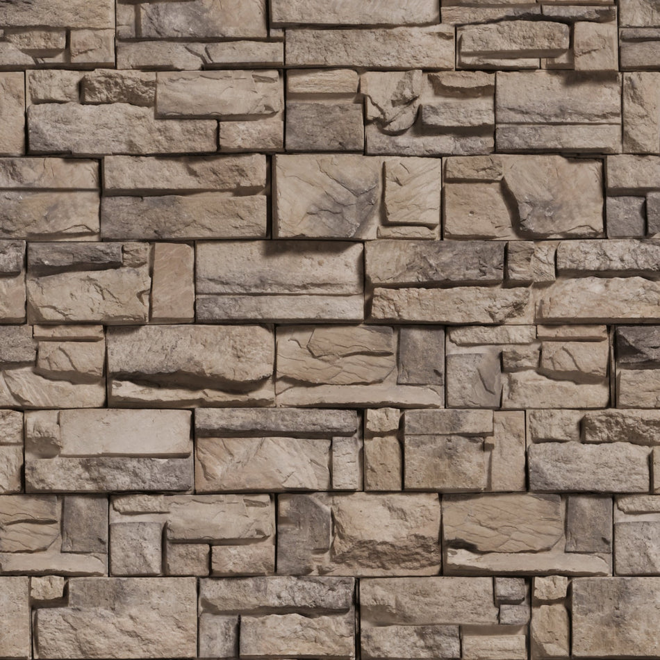 Badrückwand Steinoptik