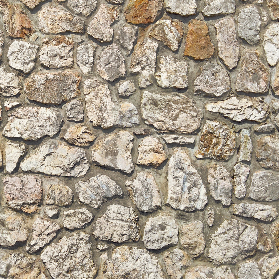 Badrückwand Steinoptik