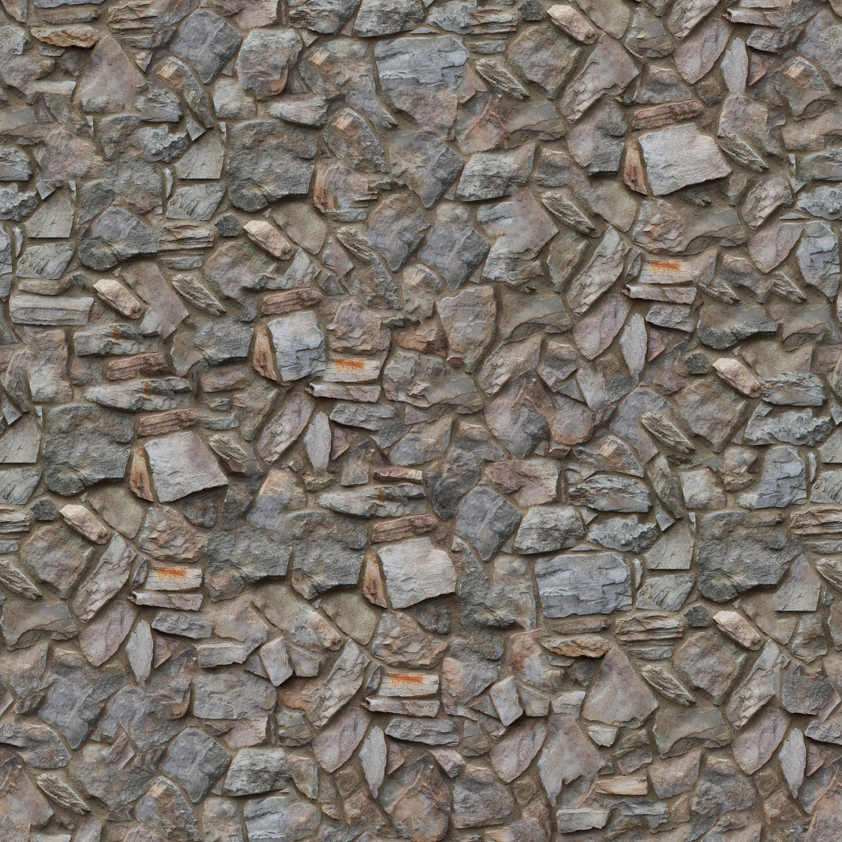 Badrückwand Steinoptik