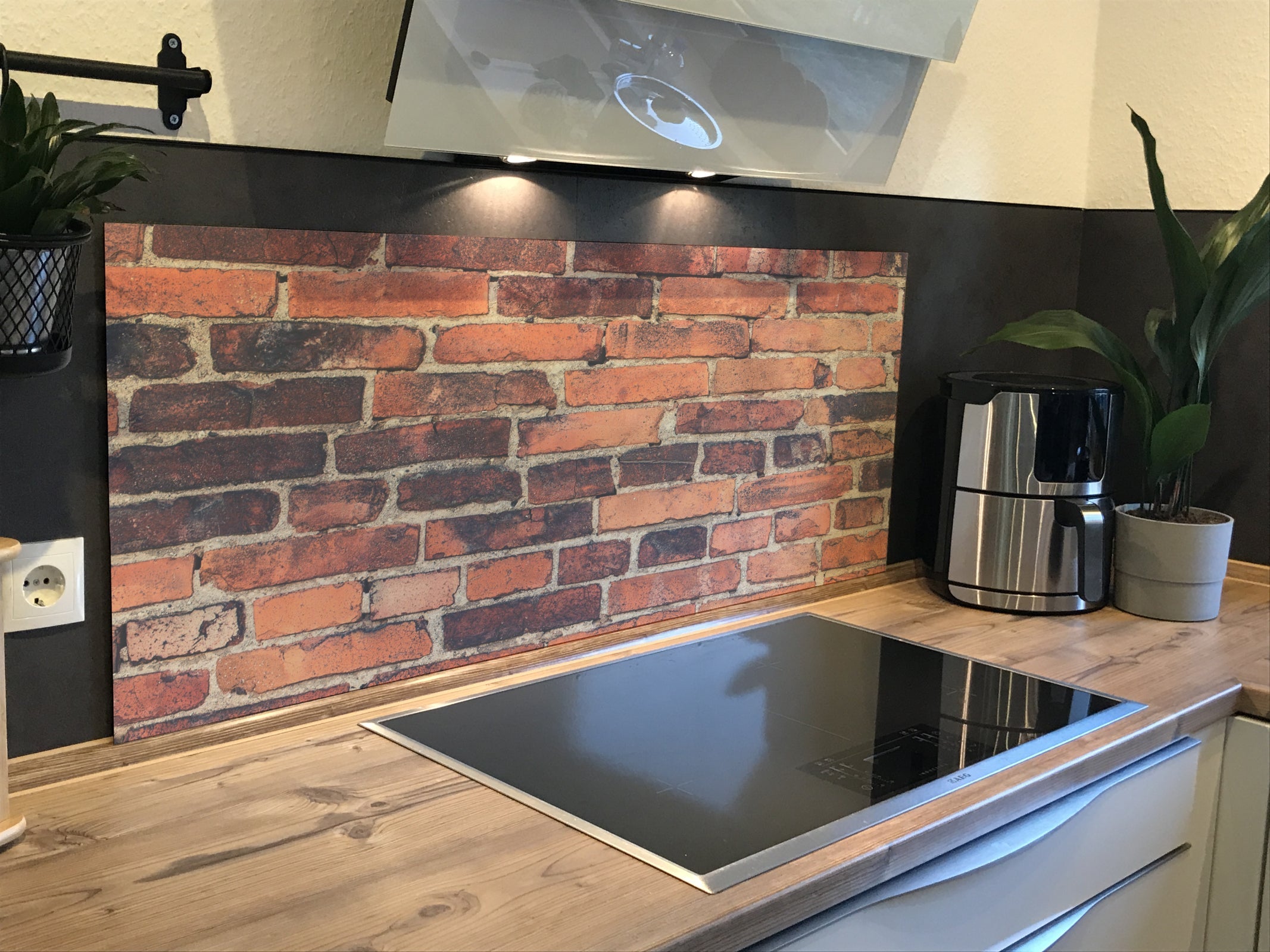 Spritzschutz Küche Steinoptik