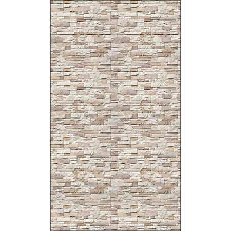 Toilettenrückwand Steinoptik