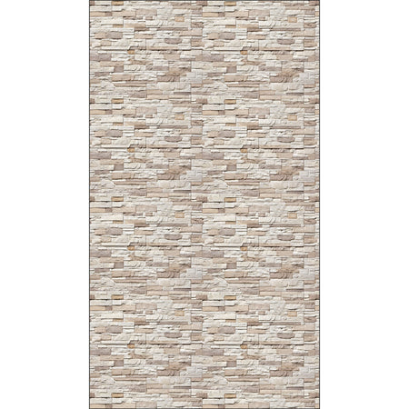 Toilettenrückwand Steinoptik