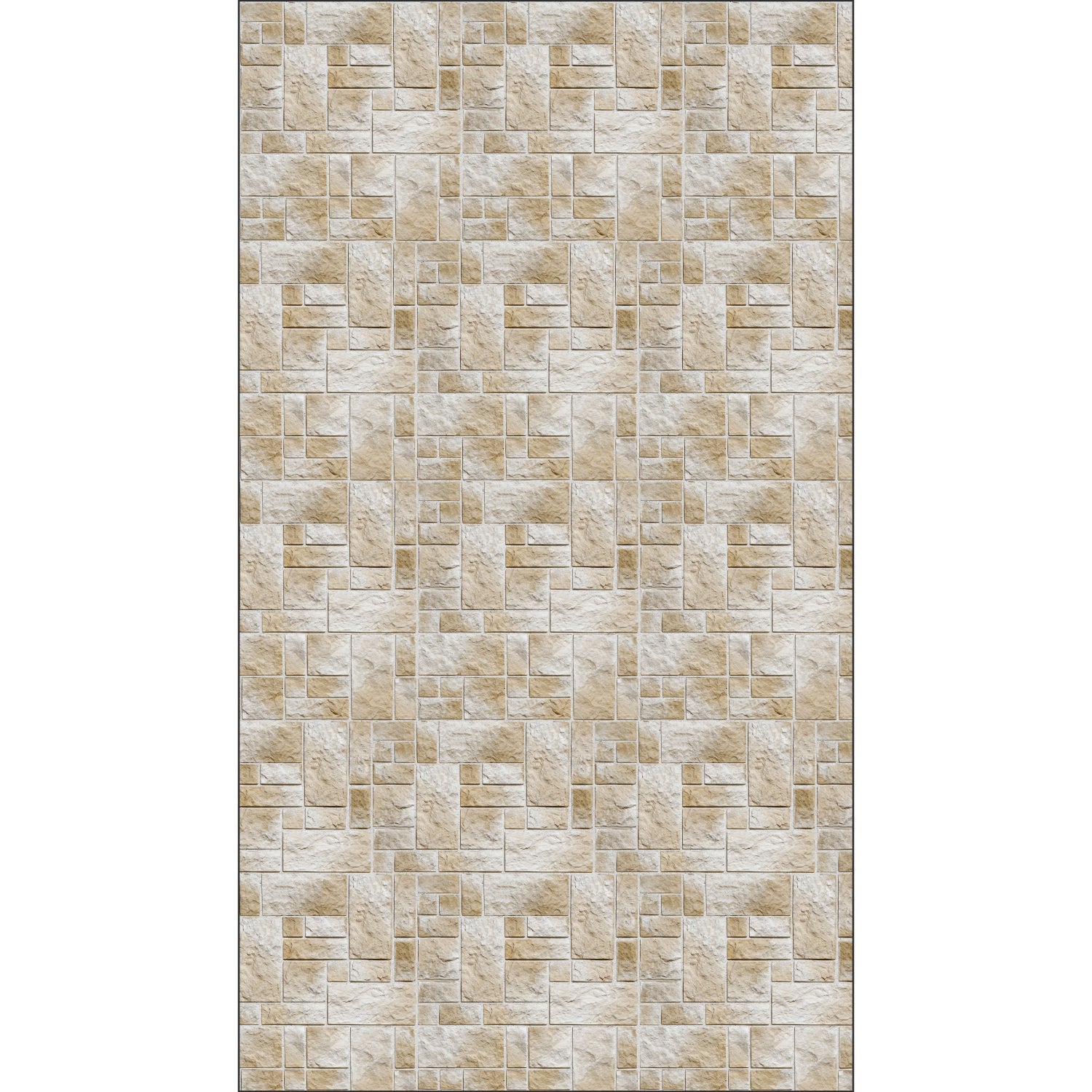 Duschrückwand Steinoptik