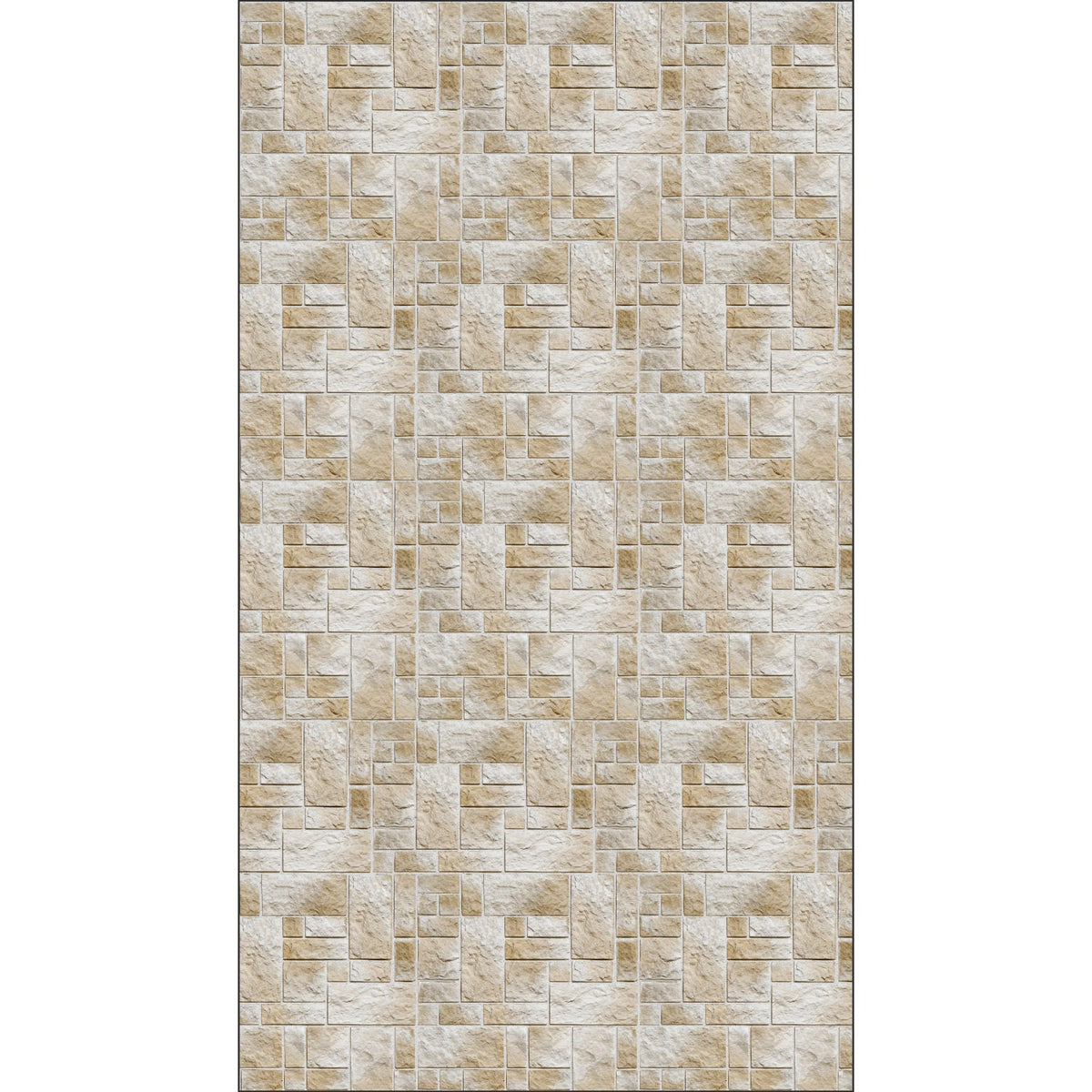 Toilettenrückwand Steinoptik