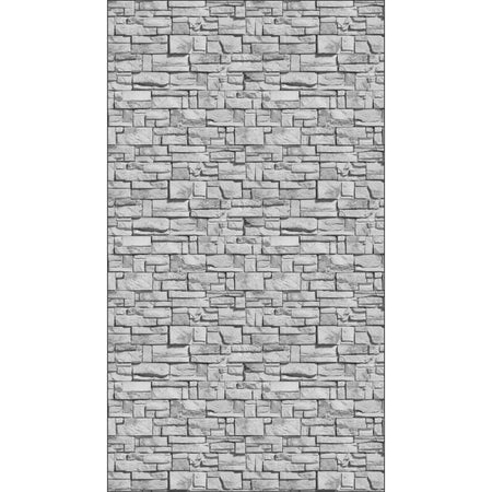 Toilettenrückwand Steinoptik