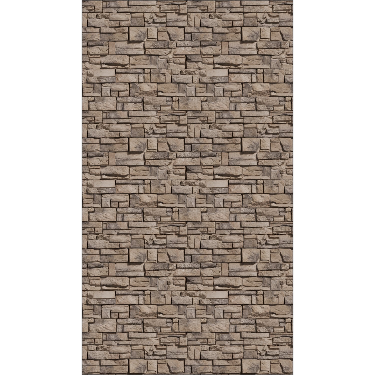 Toilettenrückwand Steinoptik