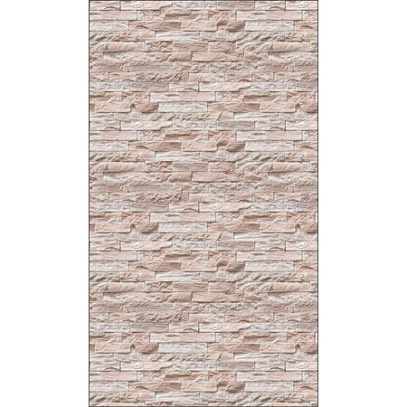 Toilettenrückwand Steinoptik