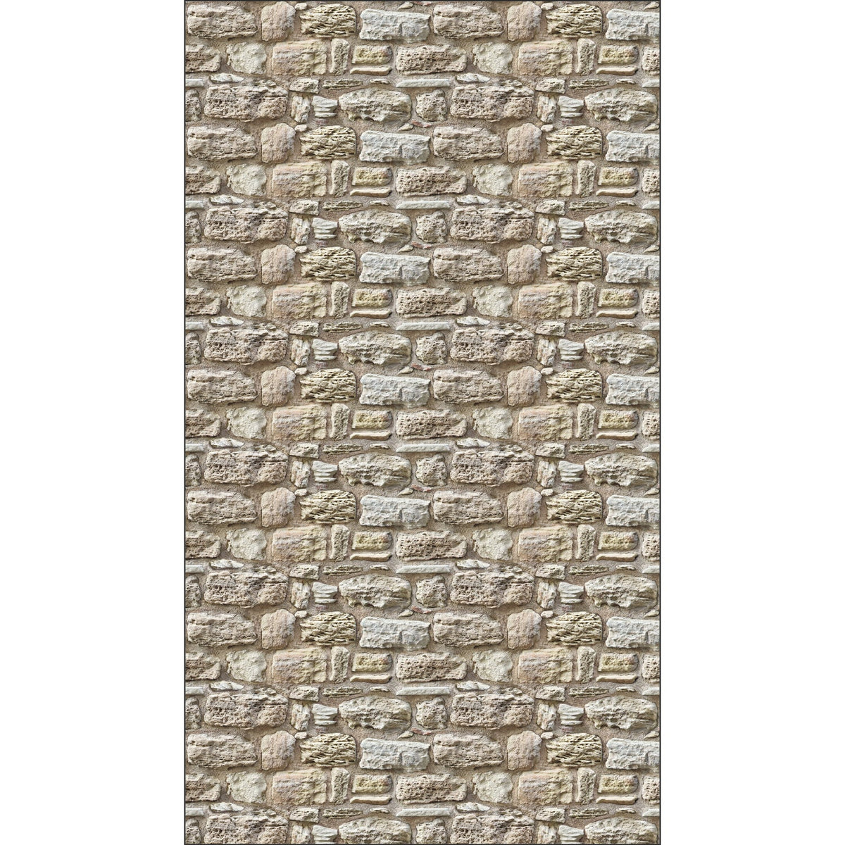 Toilettenrückwand Steinoptik