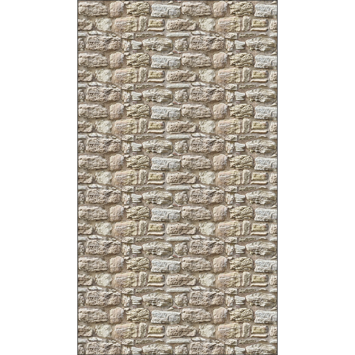 Toilettenrückwand Steinoptik