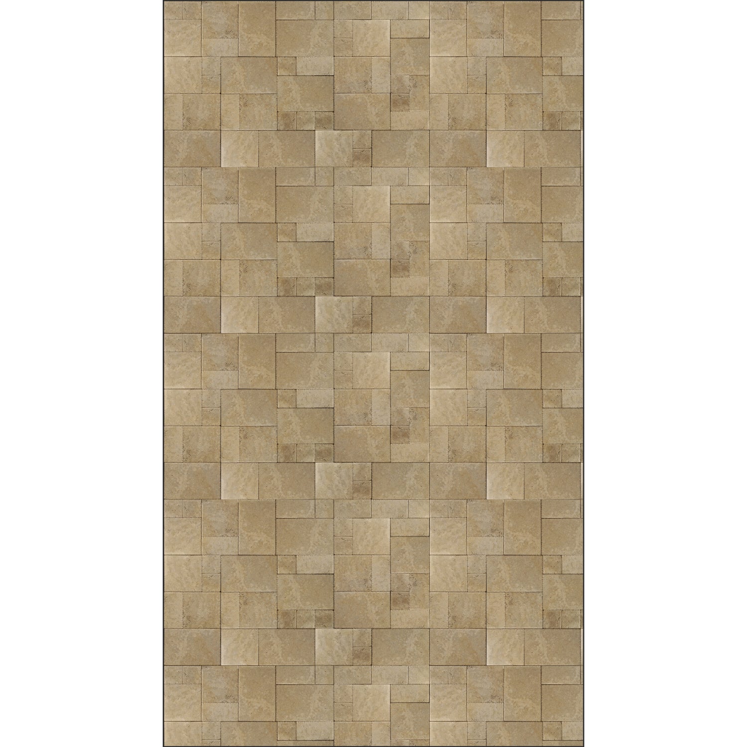 Duschrückwand Steinoptik