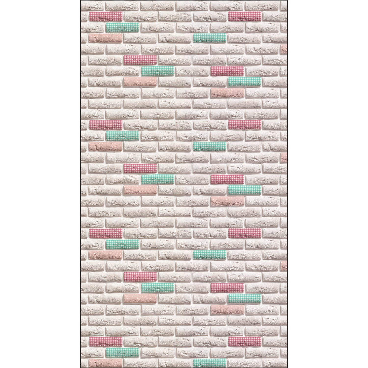 Toilettenrückwand Steinoptik