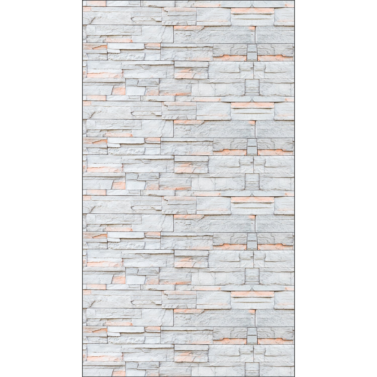 Toilettenrückwand Steinoptik