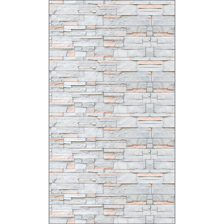 Toilettenrückwand Steinoptik