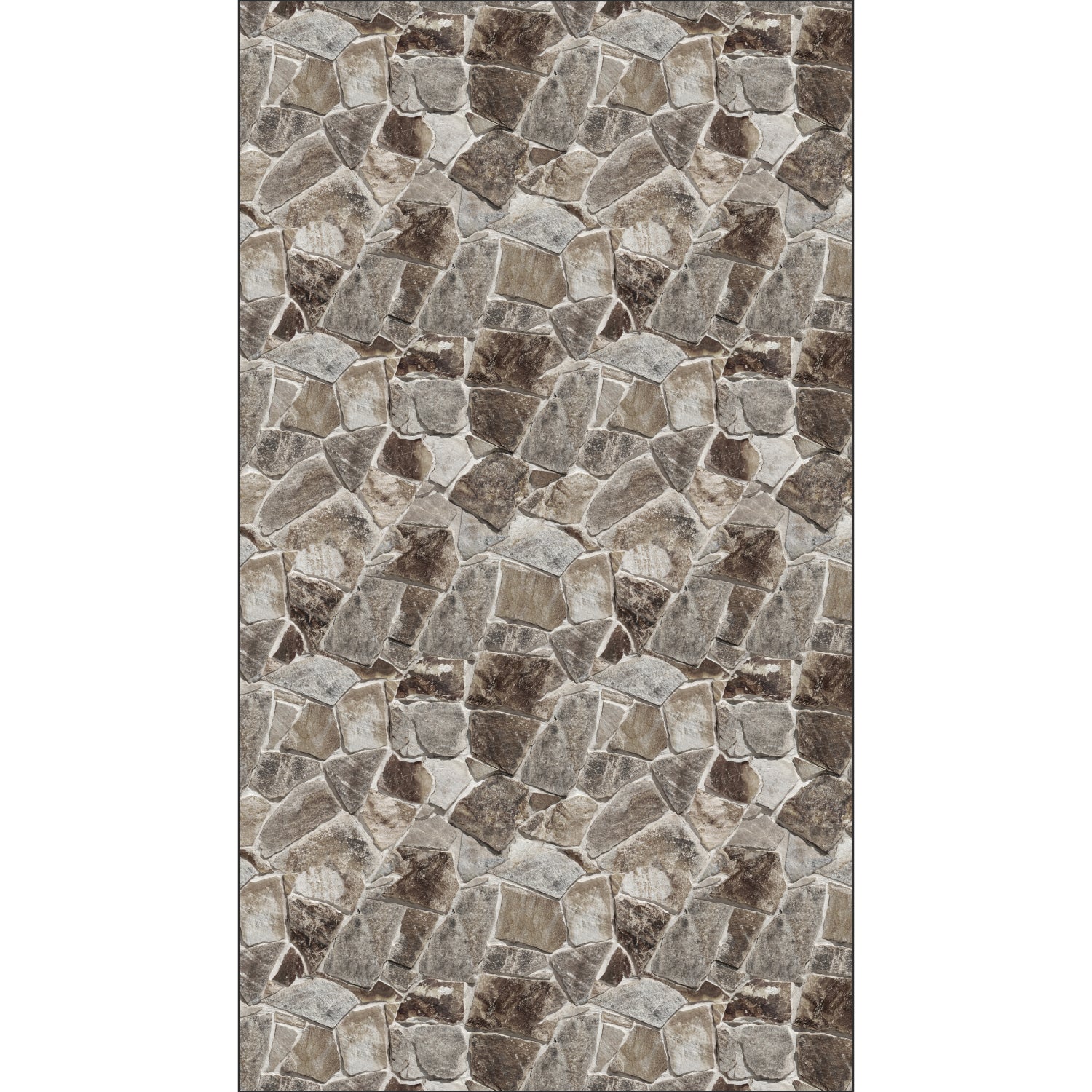 Toilettenrückwand Steinoptik