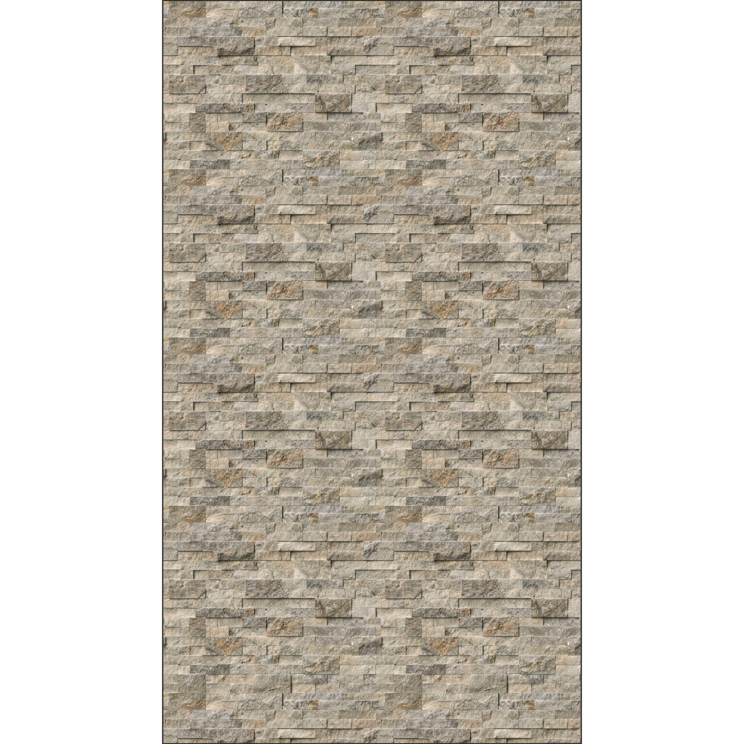 Duschrückwand Steinoptik