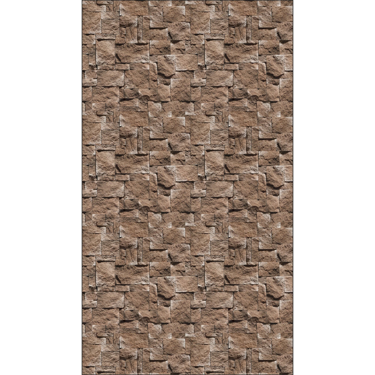 Toilettenrückwand Steinoptik