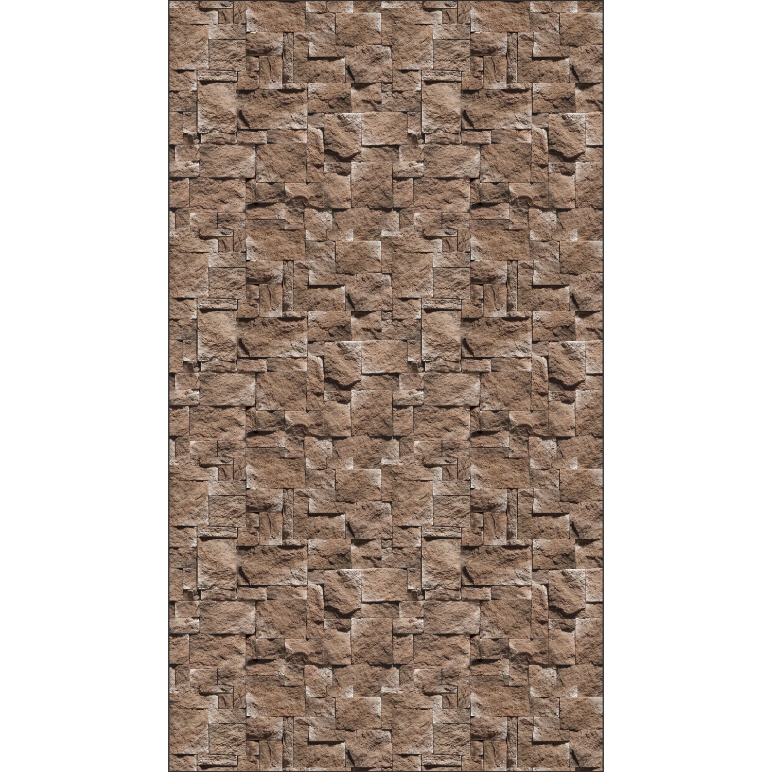 Toilettenrückwand Steinoptik