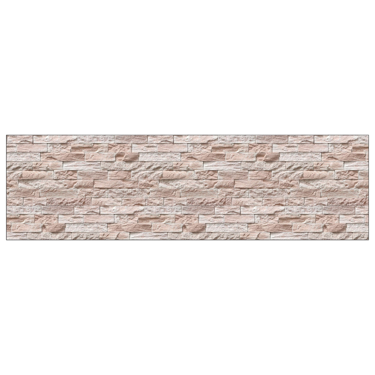 Waschbeckenrückwand Steinoptik